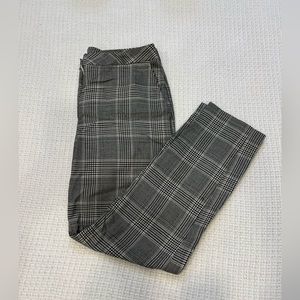 H&M size 4 plaid business casual slacks